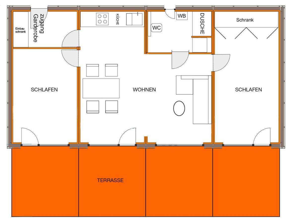 Wettringen Ferienhaus Erholzeit.アパートメント エクステリア 写真